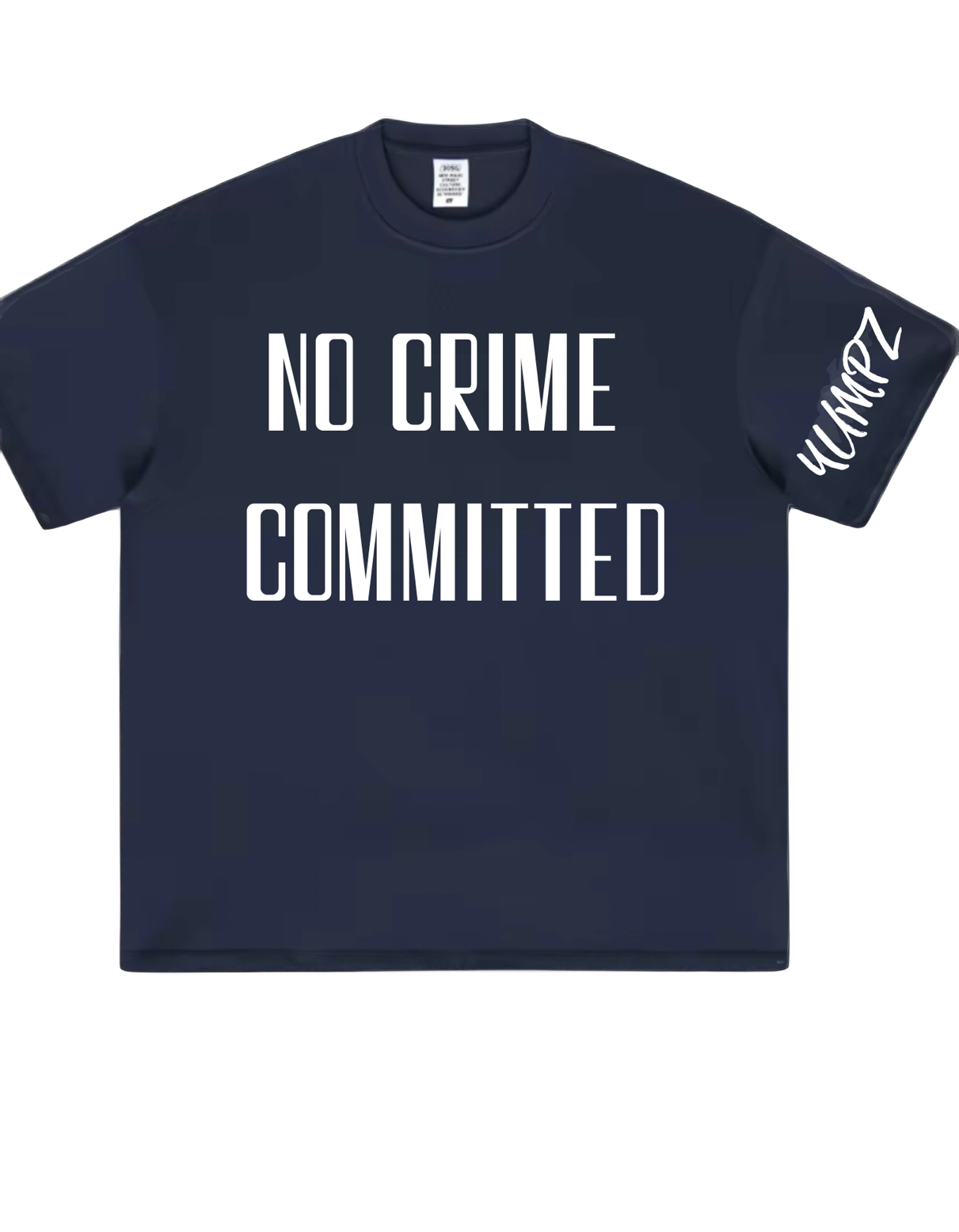 Yumpz No Crime Committed T- Shirt